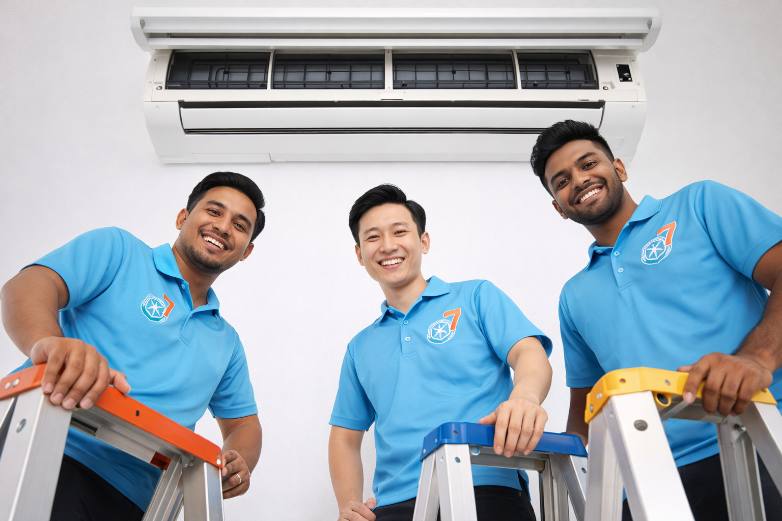 Aircond service work by Cool7